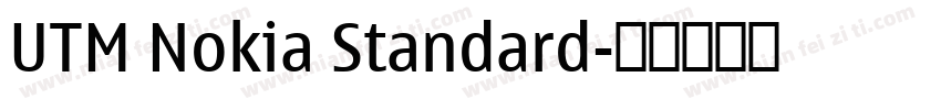 UTM Nokia Standard字体转换